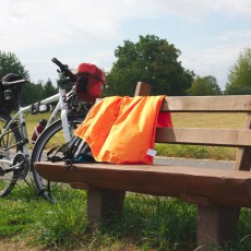 Mainradweg vor Seligenstadt