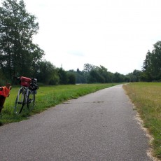 Mainradweg vor Seligenstadt