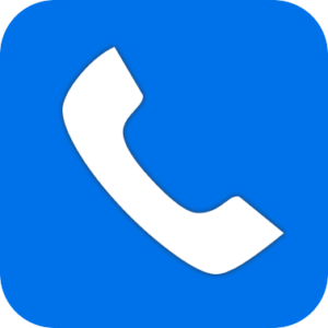 Icon Telefonapp für Android - hellblau
