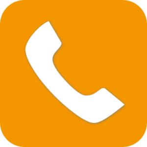 Icon Telefonapp für Android - orange