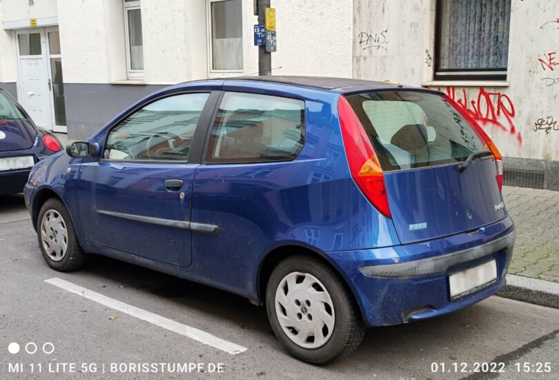 Fiat Punto Bj. 1999 im Jahr 2022