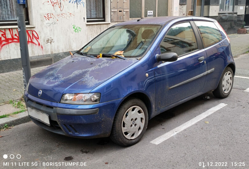 Fiat Punto Bj. 1999 im Jahr 2022