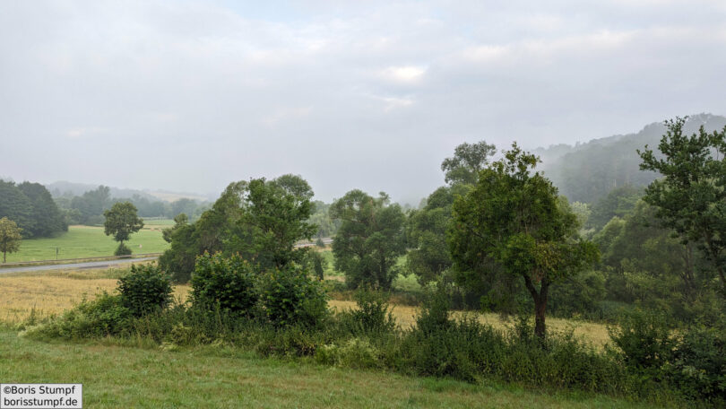 Blick vor dem Hotel Sonnenblick