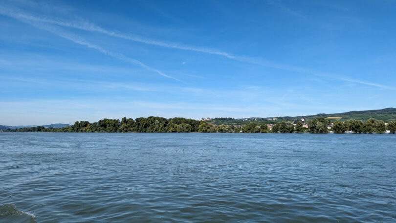 Auf der Rheinfähre Ingelheim - Östrich-Winkel, Bild 3